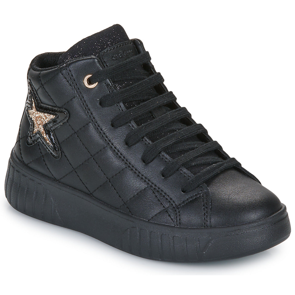 Scarpe bambini ragazza Geox  J MIKIROSHI GIRL  Nero