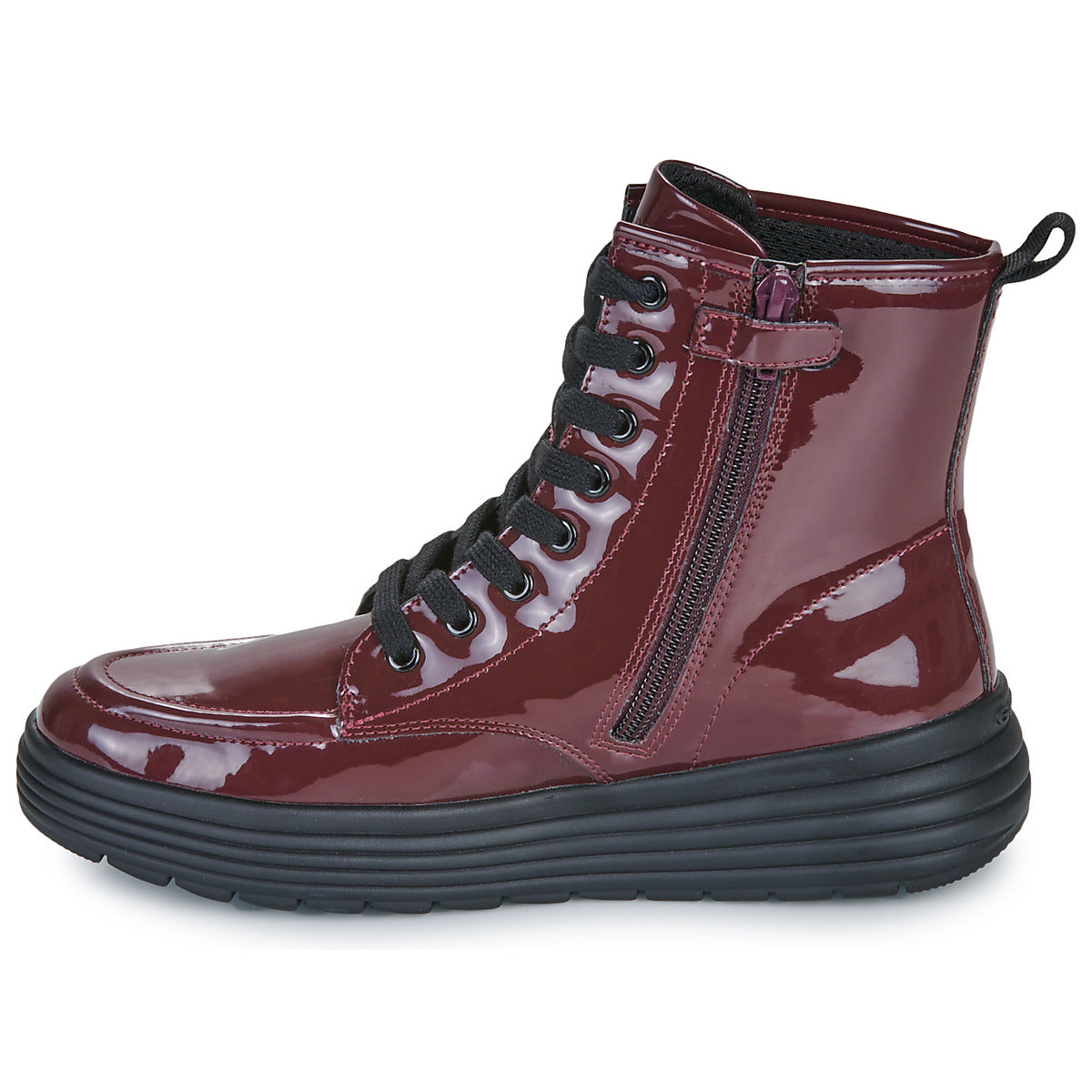 Stivaletti bambini ragazza Geox  J PHAOLAE GIRL  Bordeaux