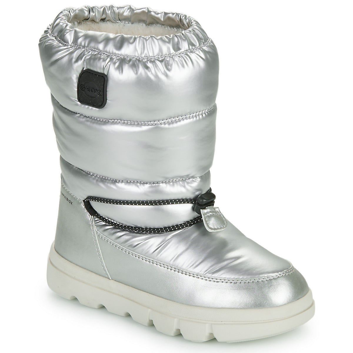 Scarpe da neve bambini ragazza Geox  J WILLABOOM GIRL B A  Argento