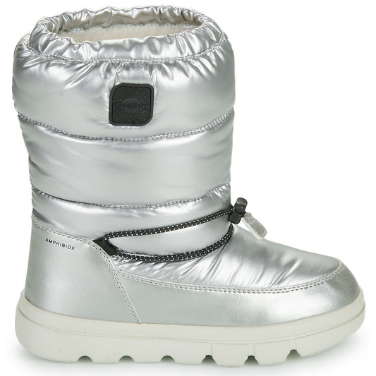 Scarpe da neve bambini ragazza Geox  J WILLABOOM GIRL B A  Argento