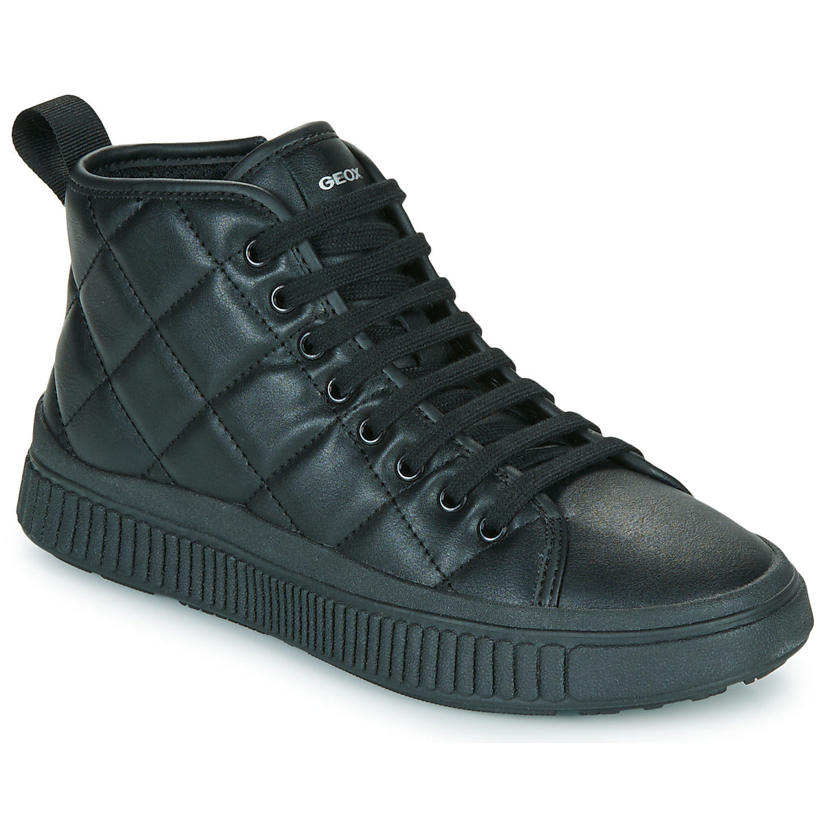 Scarpe bambini ragazza Geox  J LAQUINNY GIRL  Nero