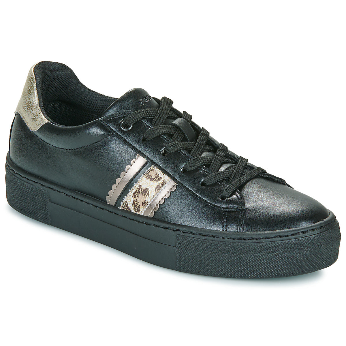 Sneakers basse Donna Geox  D CLAUDIN  Nero