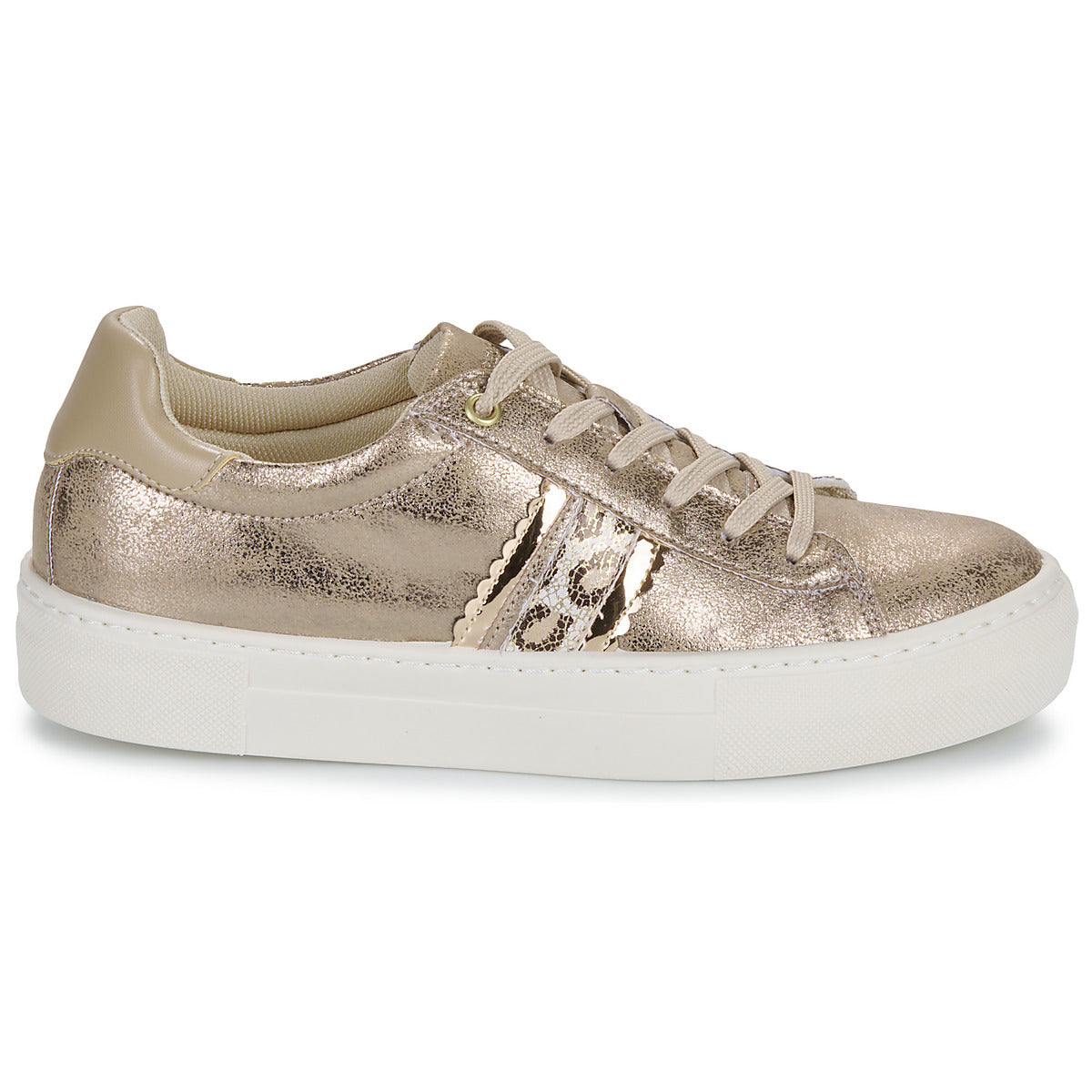 Sneakers basse Donna Geox  D CLAUDIN  Oro