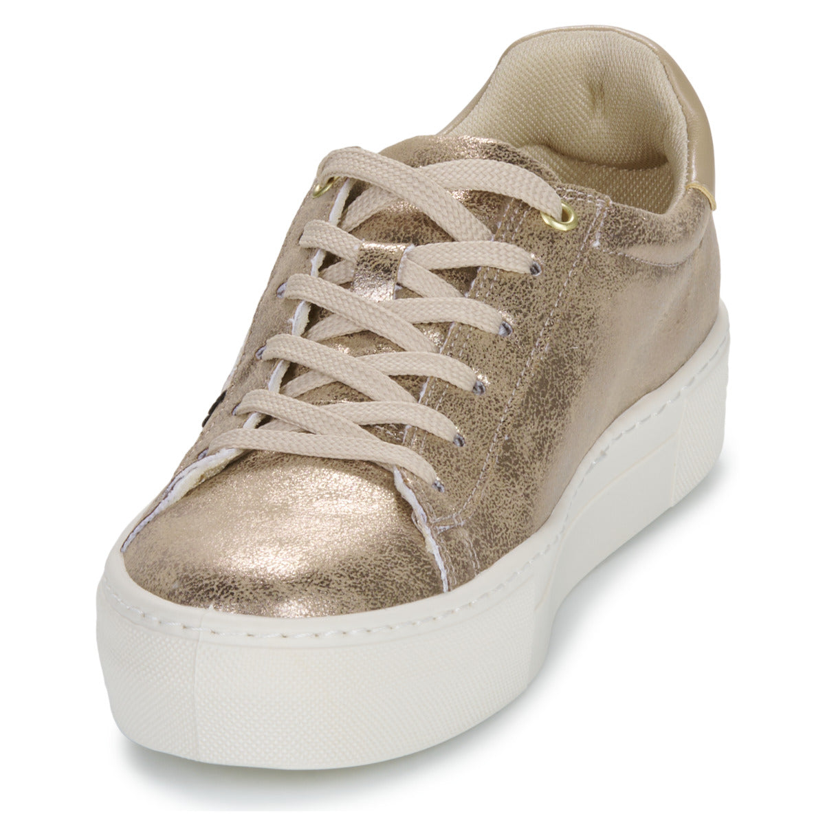 Sneakers basse Donna Geox  D CLAUDIN  Oro