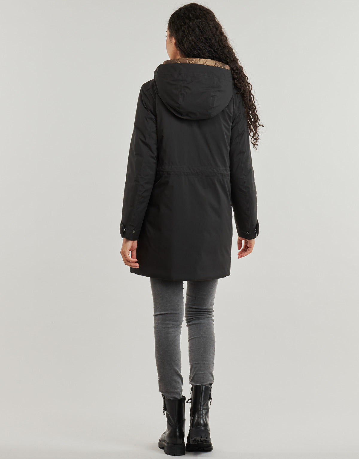 Parka Donna Geox  W FELICITY ABX LONG  Nero