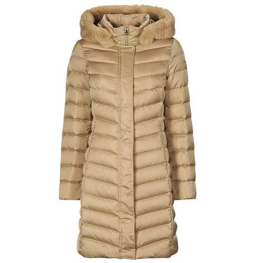 Piumino Donna Geox  W BETTANIE LONG JKT  Beige