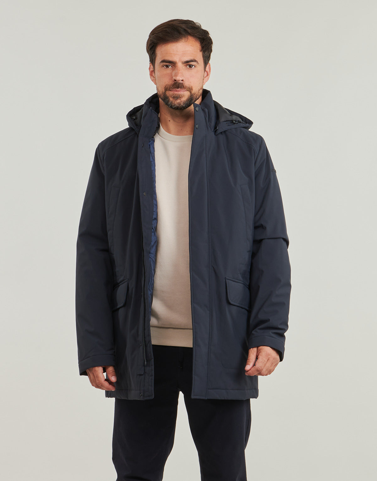 Parka Uomo Geox  M ANDALO PARKA  Marine