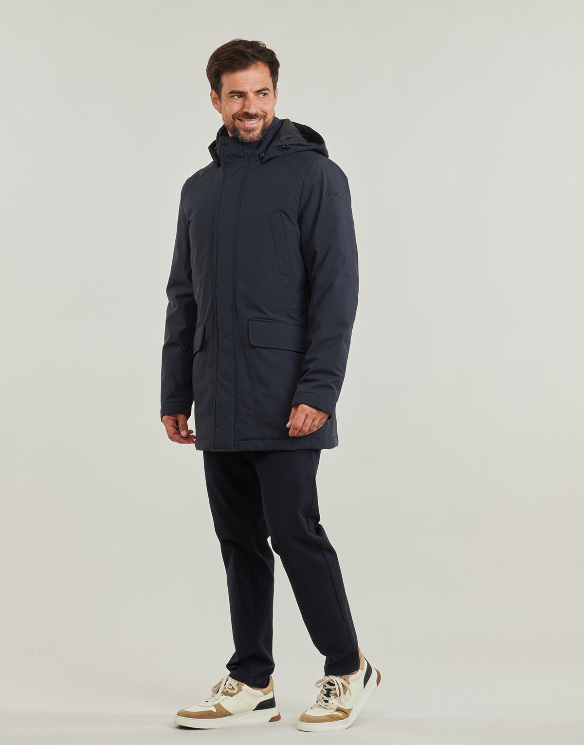 Parka Uomo Geox  M ANDALO PARKA  Marine