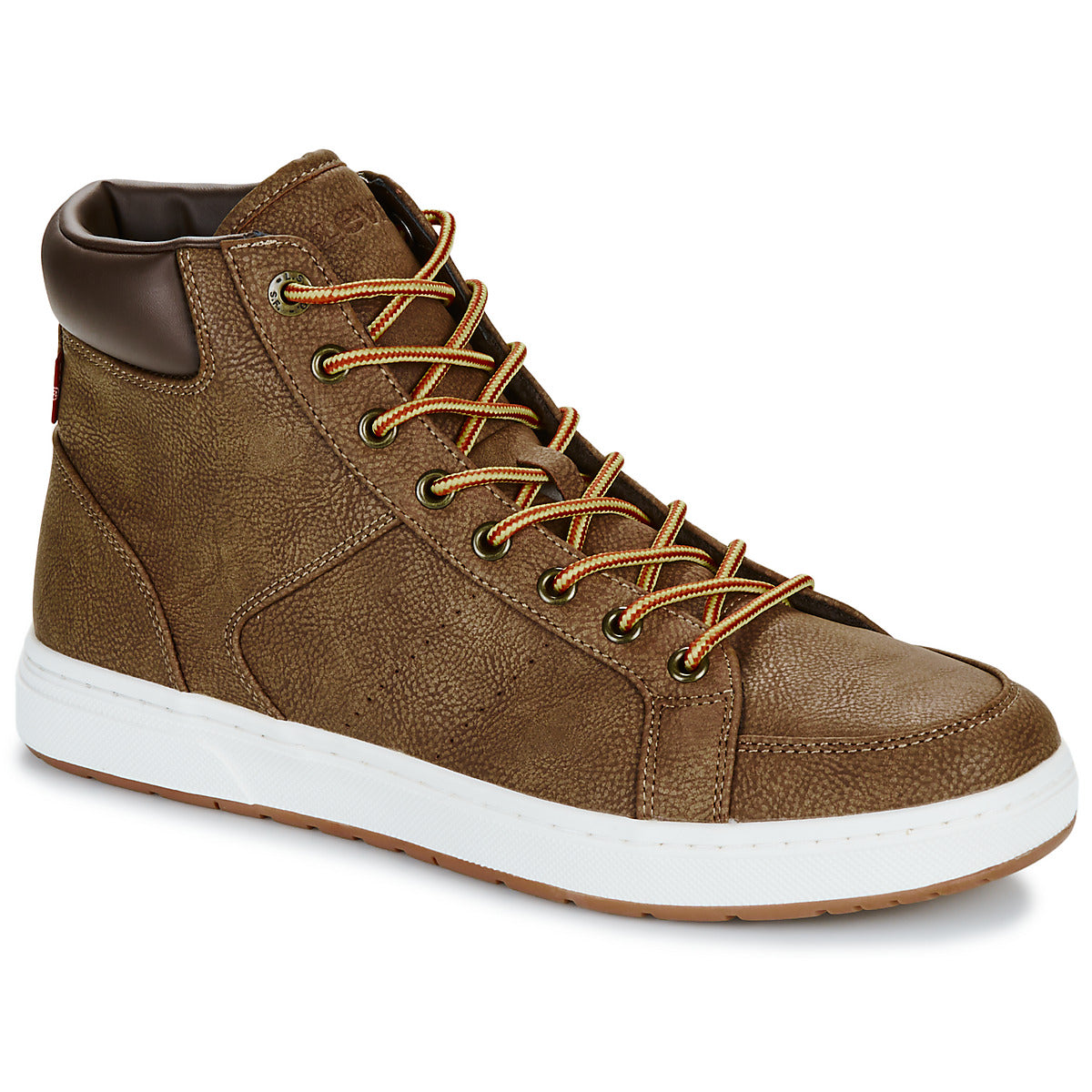 Sneakers alte Uomo Levis  PIPER MID  Marrone