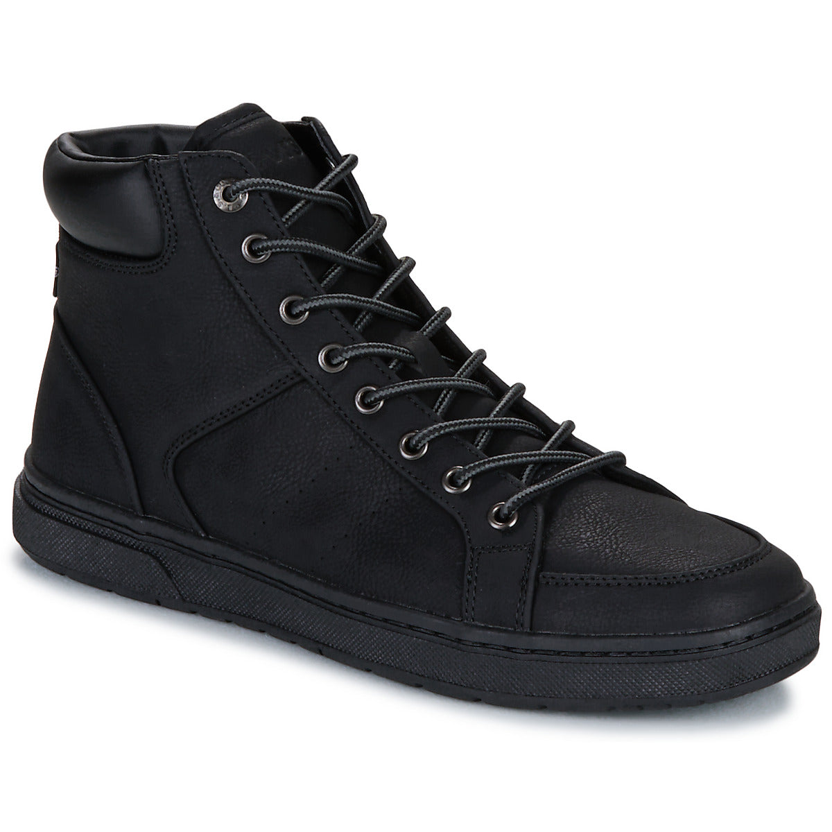 Sneakers alte Uomo Levis  PIPER MID  Nero