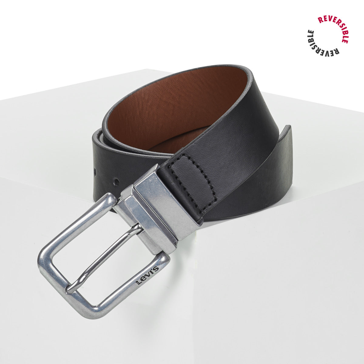 Cintura Uomo Levis  Reversible Classic Belt  Nero