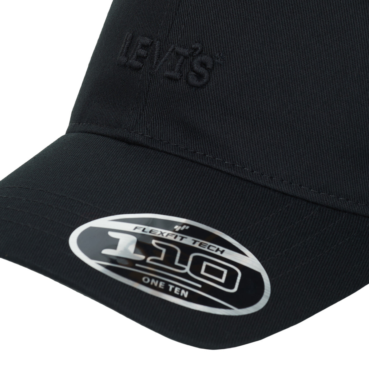 Cappellino Uomo Levis  HEADLINE LOGO FLEXFIT CAP  Nero