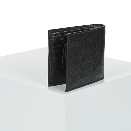 Portafoglio Donna Levis  VINTAGE TWO HORSE BIFOLD COIN WALLET  Nero