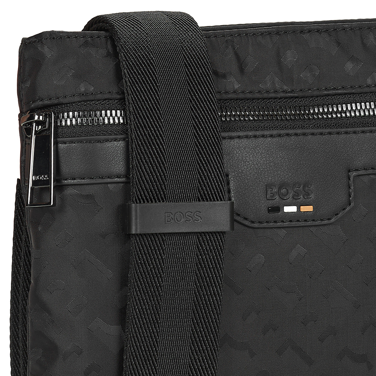 Borsa Shopping Uomo BOSS  Trystan_M_Envelope  Nero