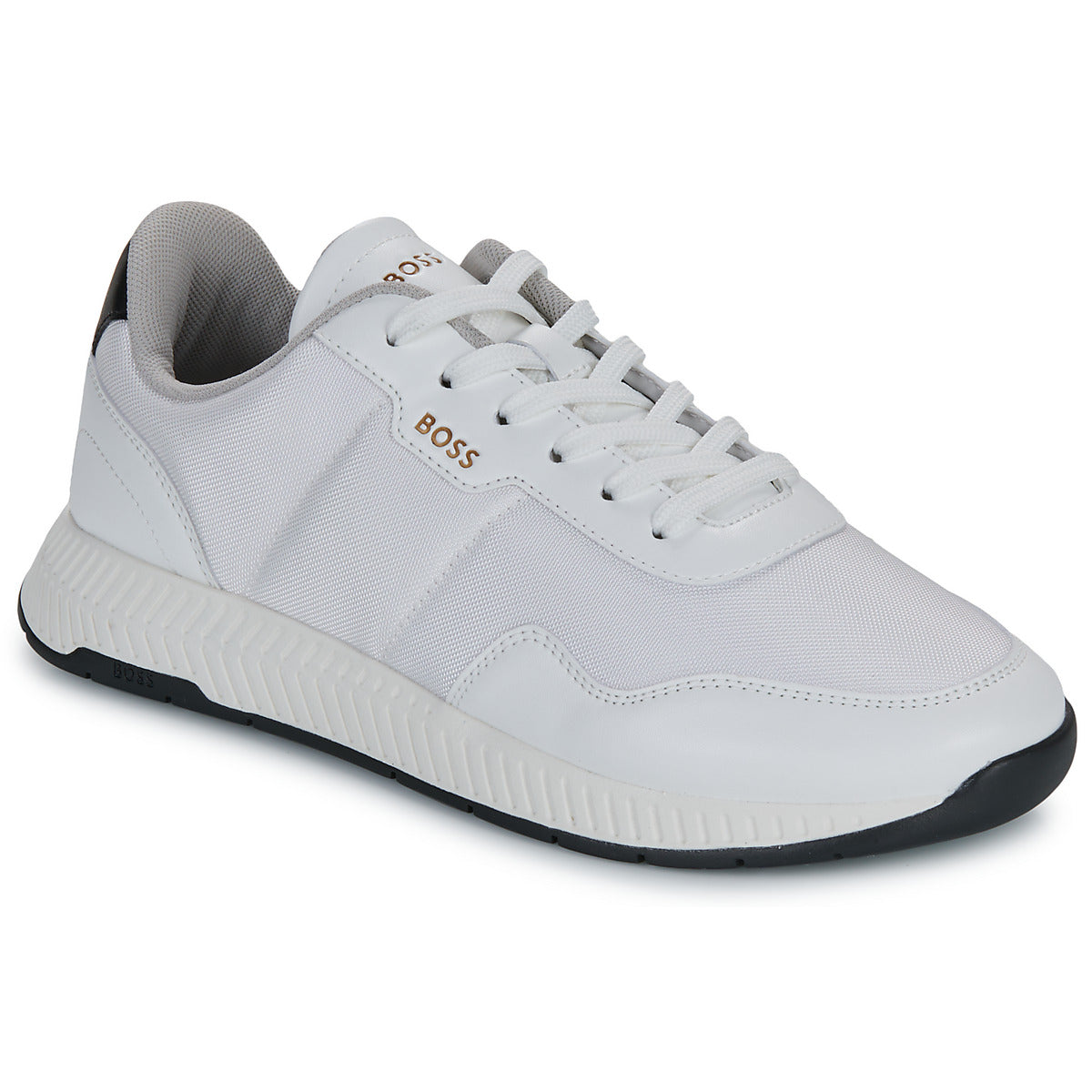 Sneakers Uomo BOSS  Titanium_Runn_nypu  Bianco