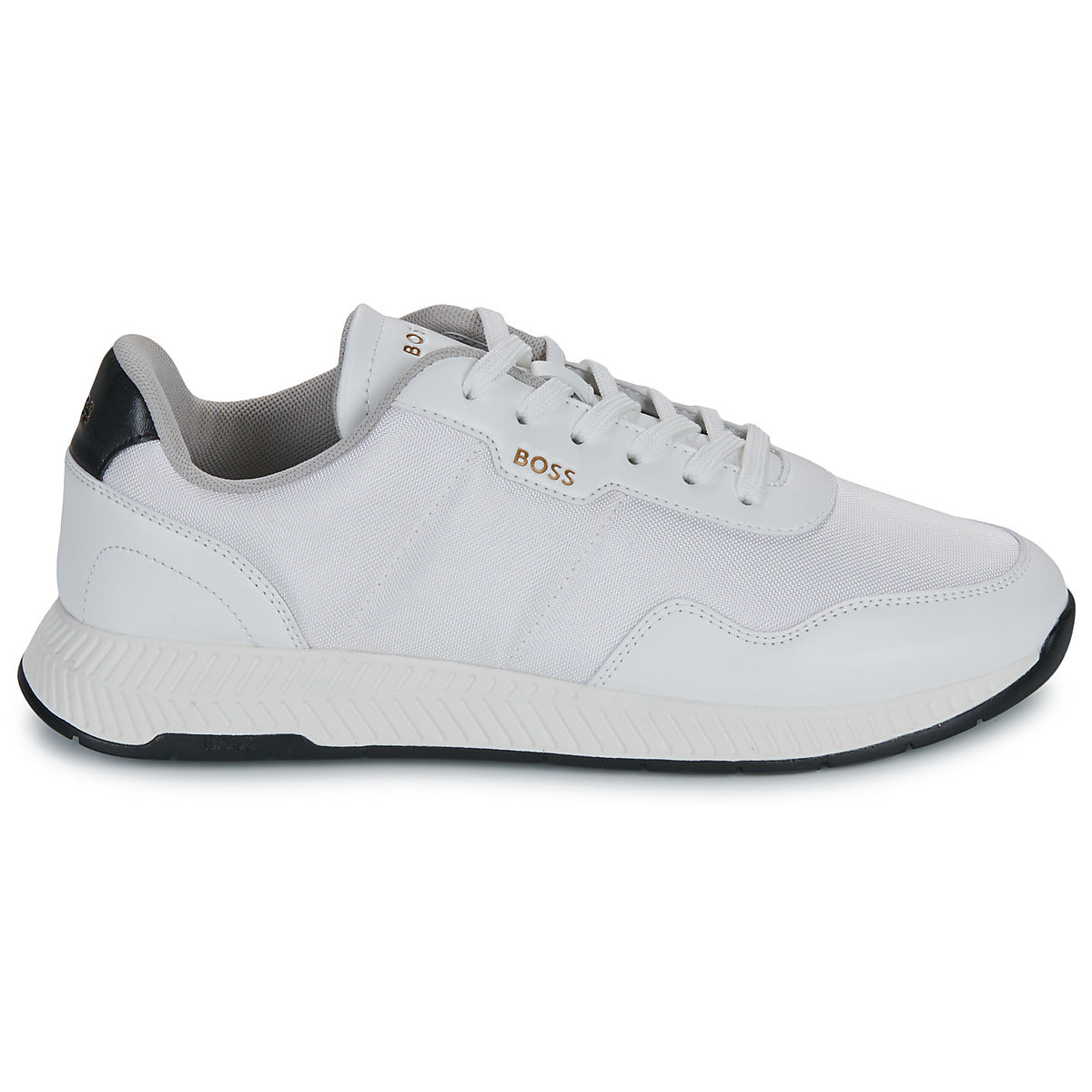 Sneakers Uomo BOSS  Titanium_Runn_nypu  Bianco