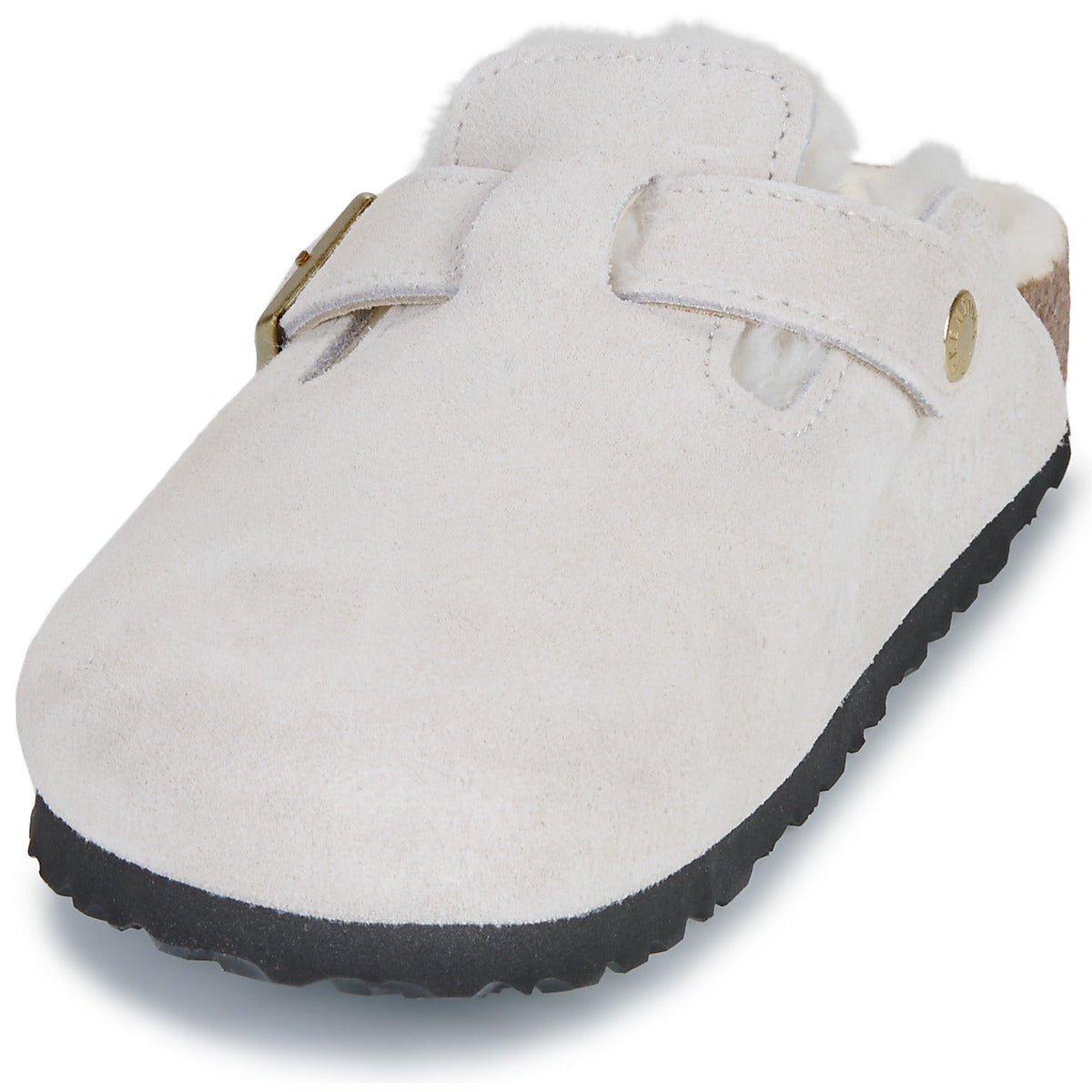 Scarpe Donna Birkenstock  Boston Shearling LEVE Antique White LAF  Beige