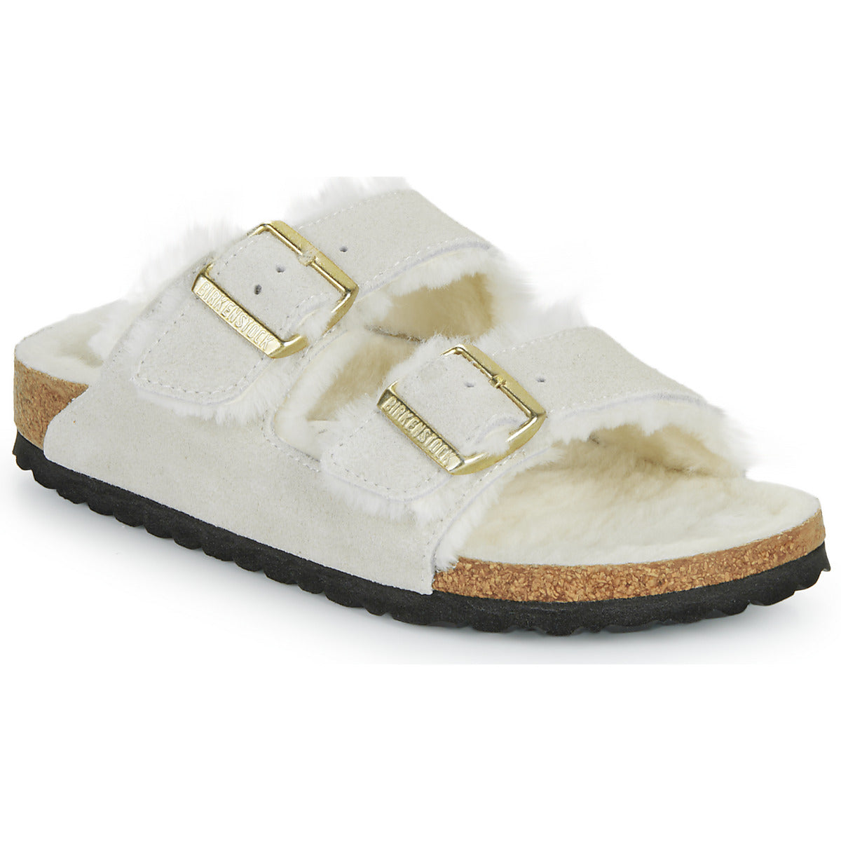 Scarpe Donna Birkenstock  Arizona Shearling LEVE Antique White LAF  Beige