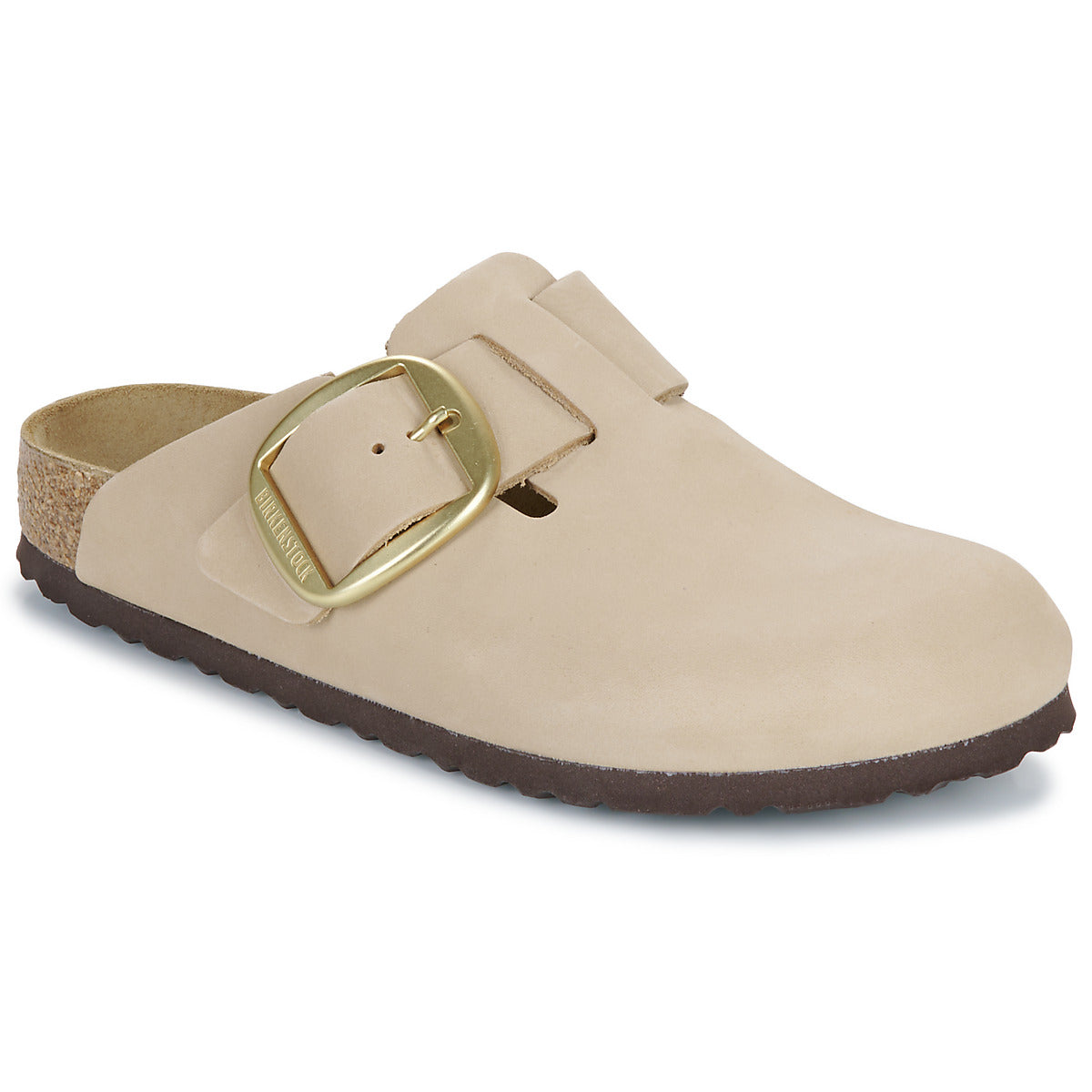 Scarpe Donna BIRKENSTOCK  Boston Big Buckle LENB Sandcastle  Beige