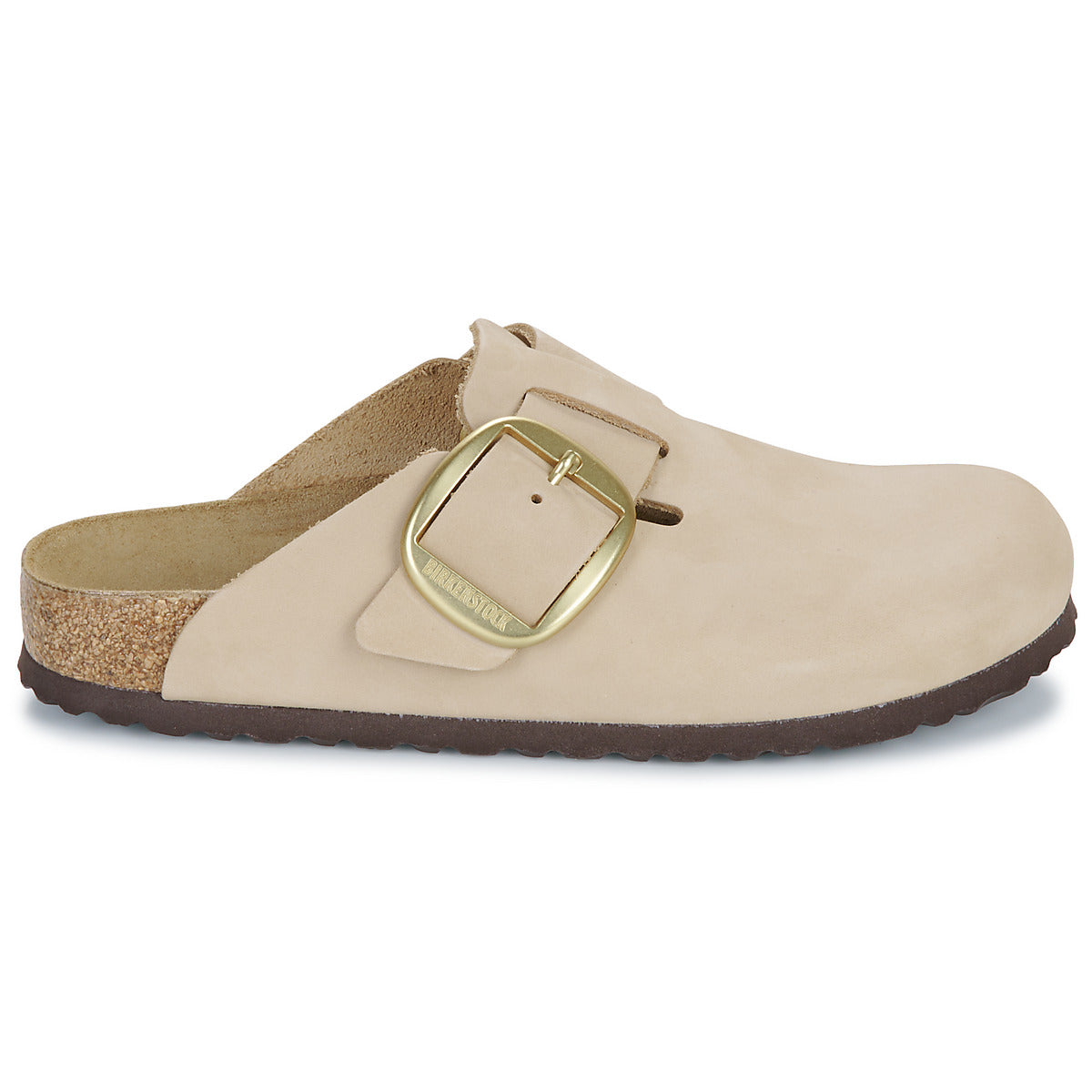 Scarpe Donna BIRKENSTOCK  Boston Big Buckle LENB Sandcastle  Beige