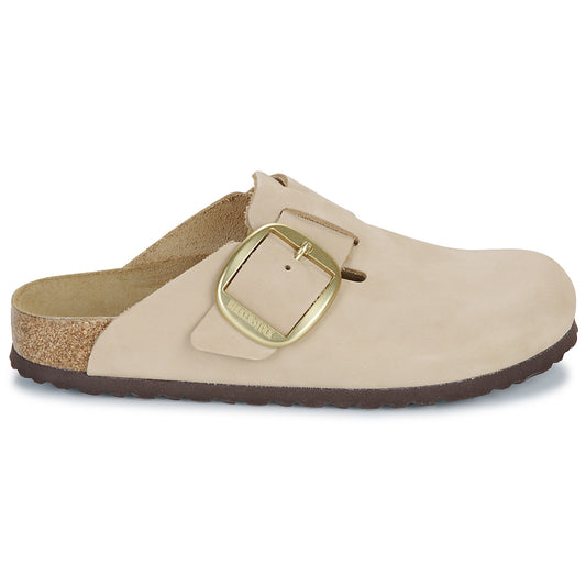 Scarpe Donna BIRKENSTOCK  Boston Big Buckle LENB Sandcastle  Beige