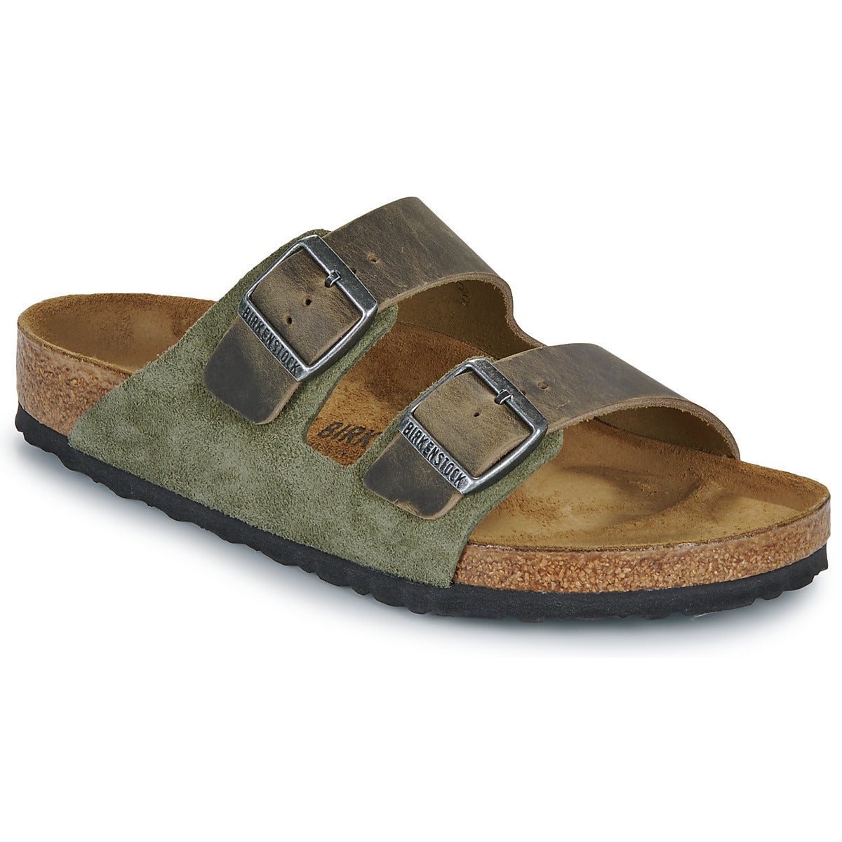 Scarpe Uomo Birkenstock  Arizona LEVE/LEOI Thyme  Kaki