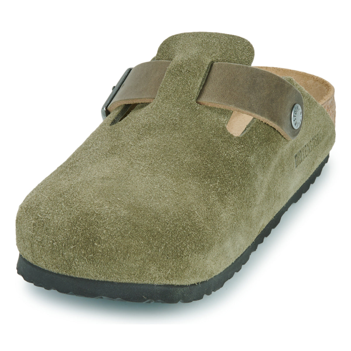 Scarpe Uomo Birkenstock  Boston LEVE/LEOI Thyme  Kaki