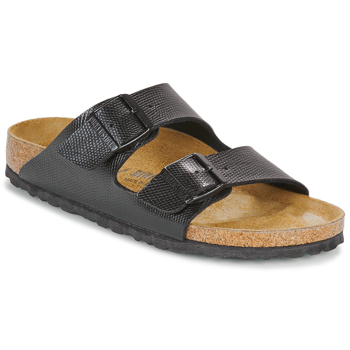 Scarpe Donna Birkenstock  Arizona BF Shiny Lizard Black  Nero