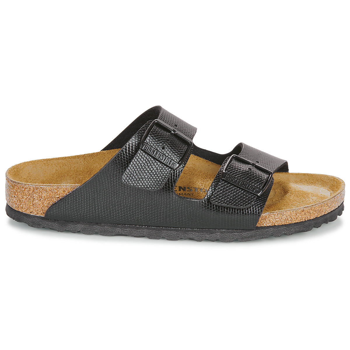 Scarpe Donna Birkenstock  Arizona BF Shiny Lizard Black  Nero