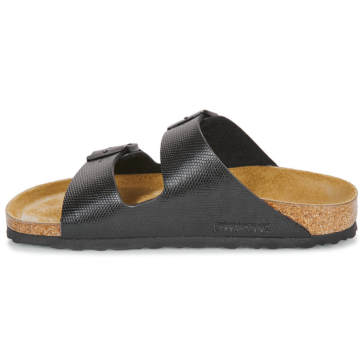 Scarpe Donna Birkenstock  Arizona BF Shiny Lizard Black  Nero