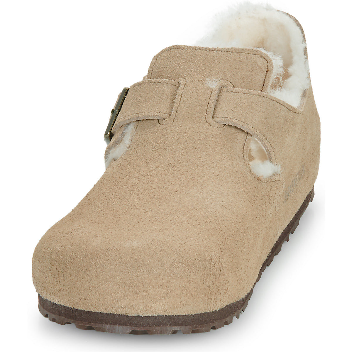 Scarpe Uomo Birkenstock  London Shearling LEVE Taupe  Beige