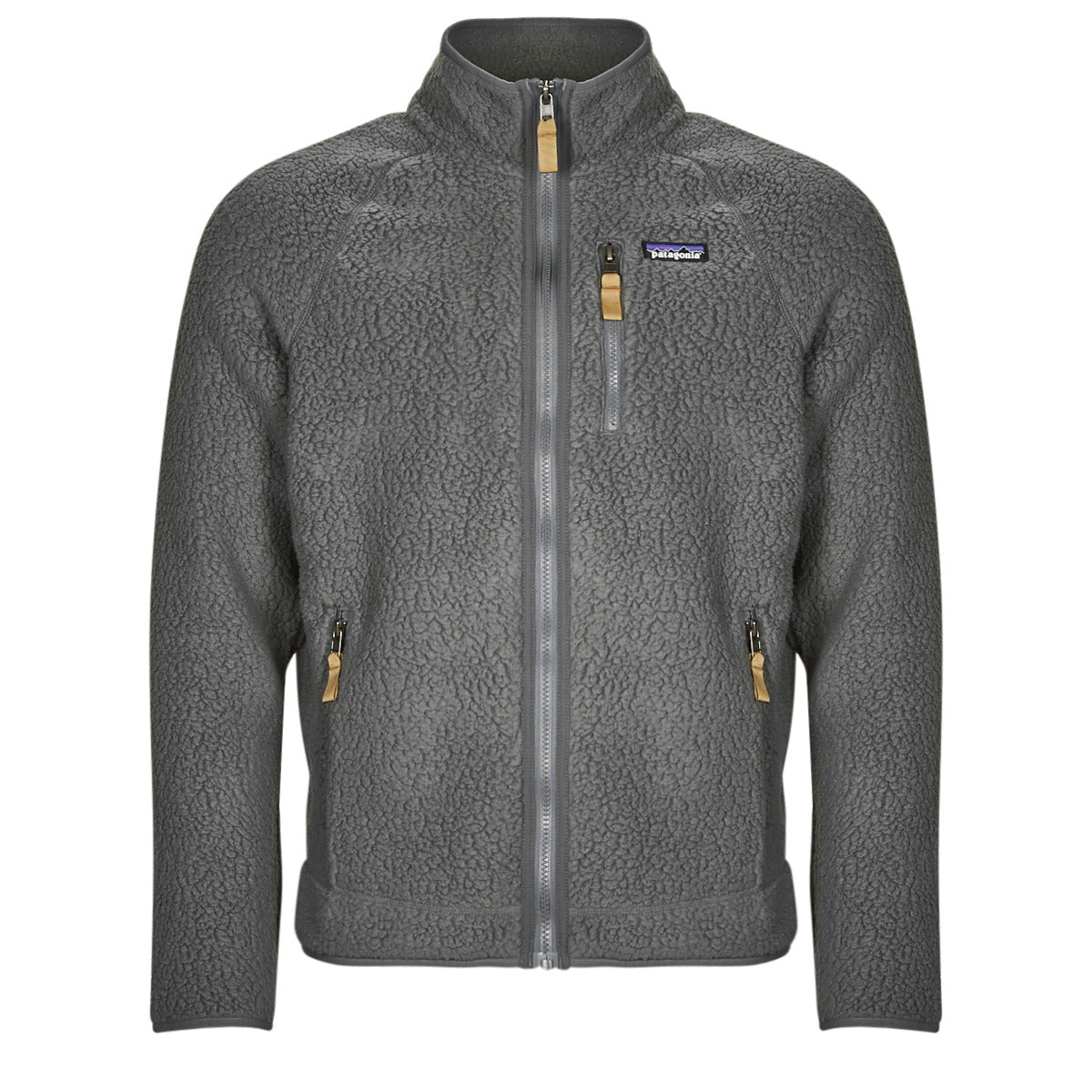 Felpa Uomo Patagonia  M's Retro Pile Jkt  Grigio