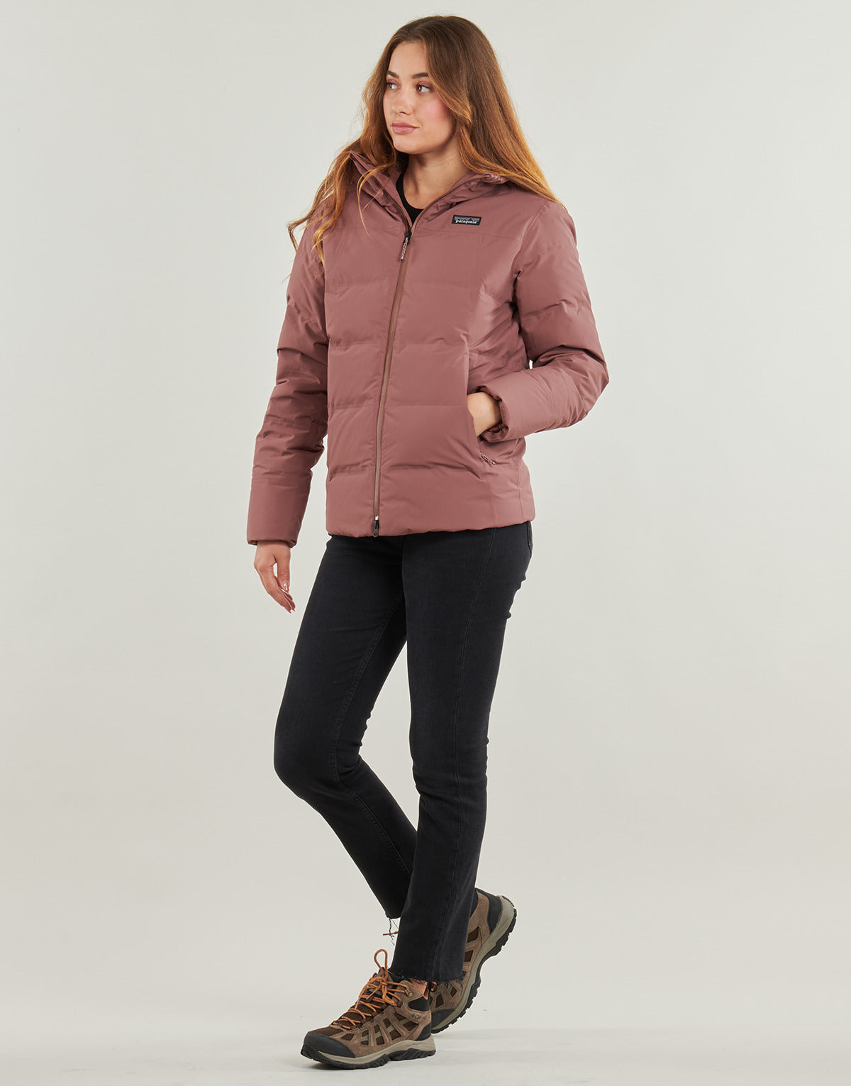 Piumino Donna Patagonia  W's Jackson Glacier Jkt  Rosa