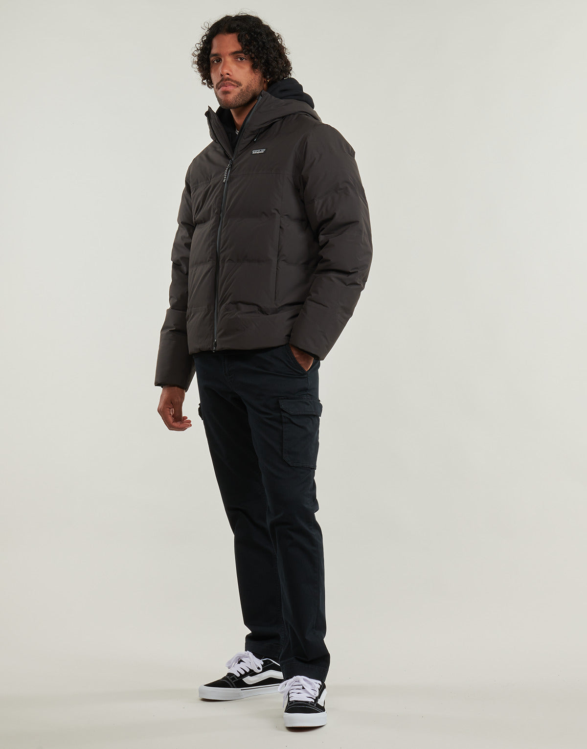 Piumino Uomo Patagonia  M's Jackson Glacier Jkt  Nero