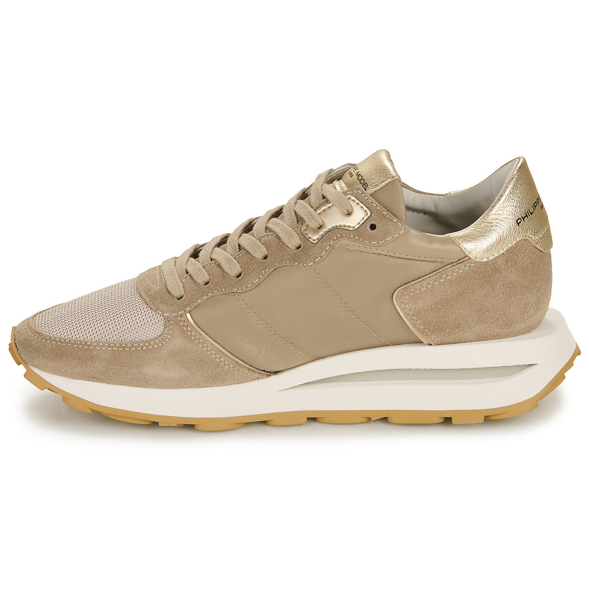 Sneakers basse Donna Philippe Model  TROPEZ HAUTE LOW WOMAN  Beige