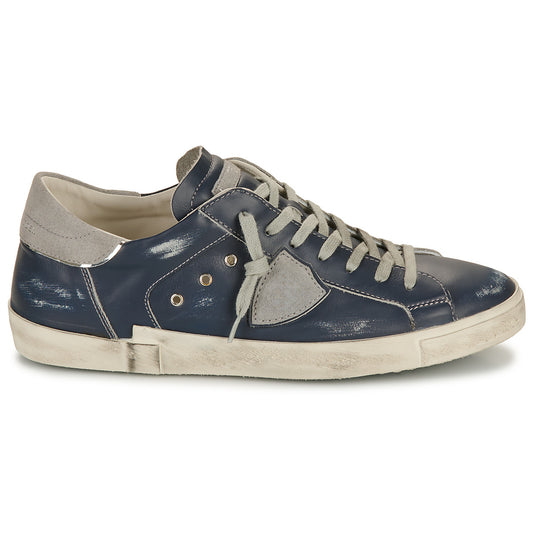 Sneakers Uomo Philippe Model  PRSX LOW MAN  Blu