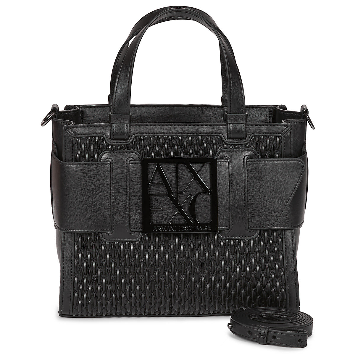 Borsette Donna Armani Exchange  MEDIUM TOTE - WOMAN'S BIG TOTE  Nero