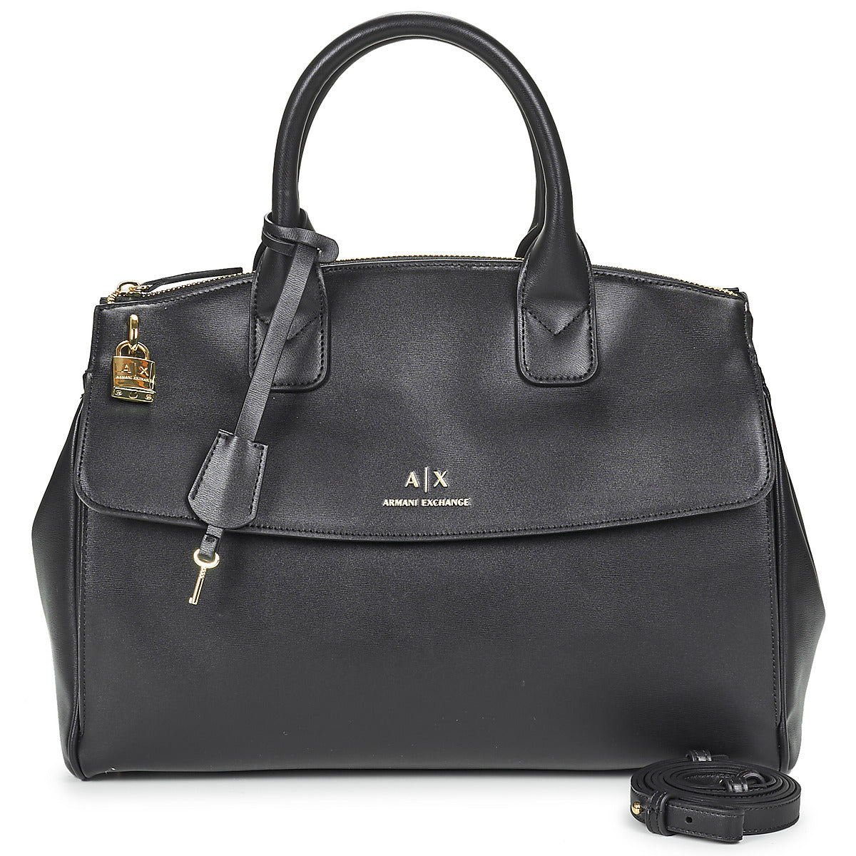 Borsette Donna Armani Exchange  TOTE L - WOMAN'S TOTE L  Nero