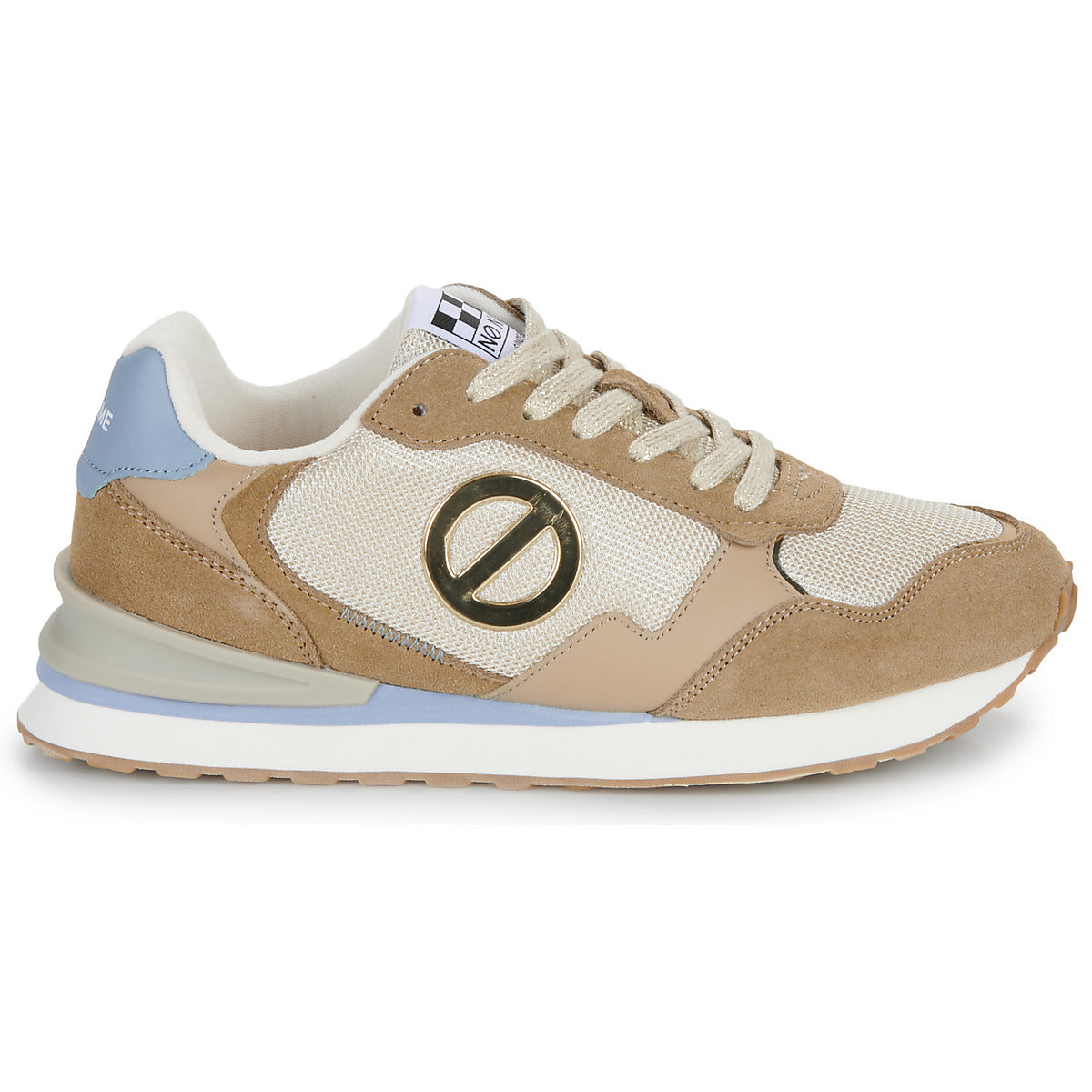 Sneakers basse Donna No Name TOVA RUNNER W Beige