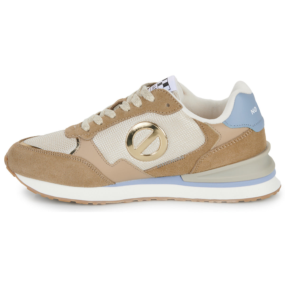 Sneakers basse Donna No Name TOVA RUNNER W Beige