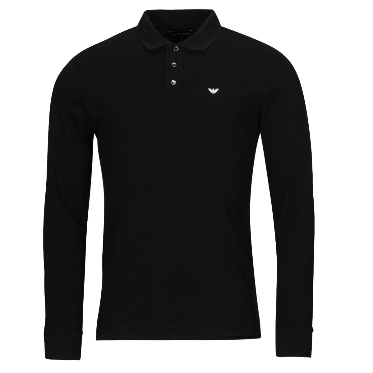 Polo maniche lunghe Uomo Emporio Armani  8N1FQ0  Nero