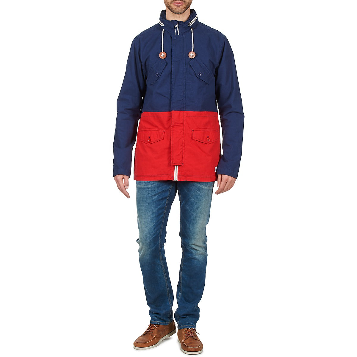 Giubbotto Uomo Nixon PI Blu