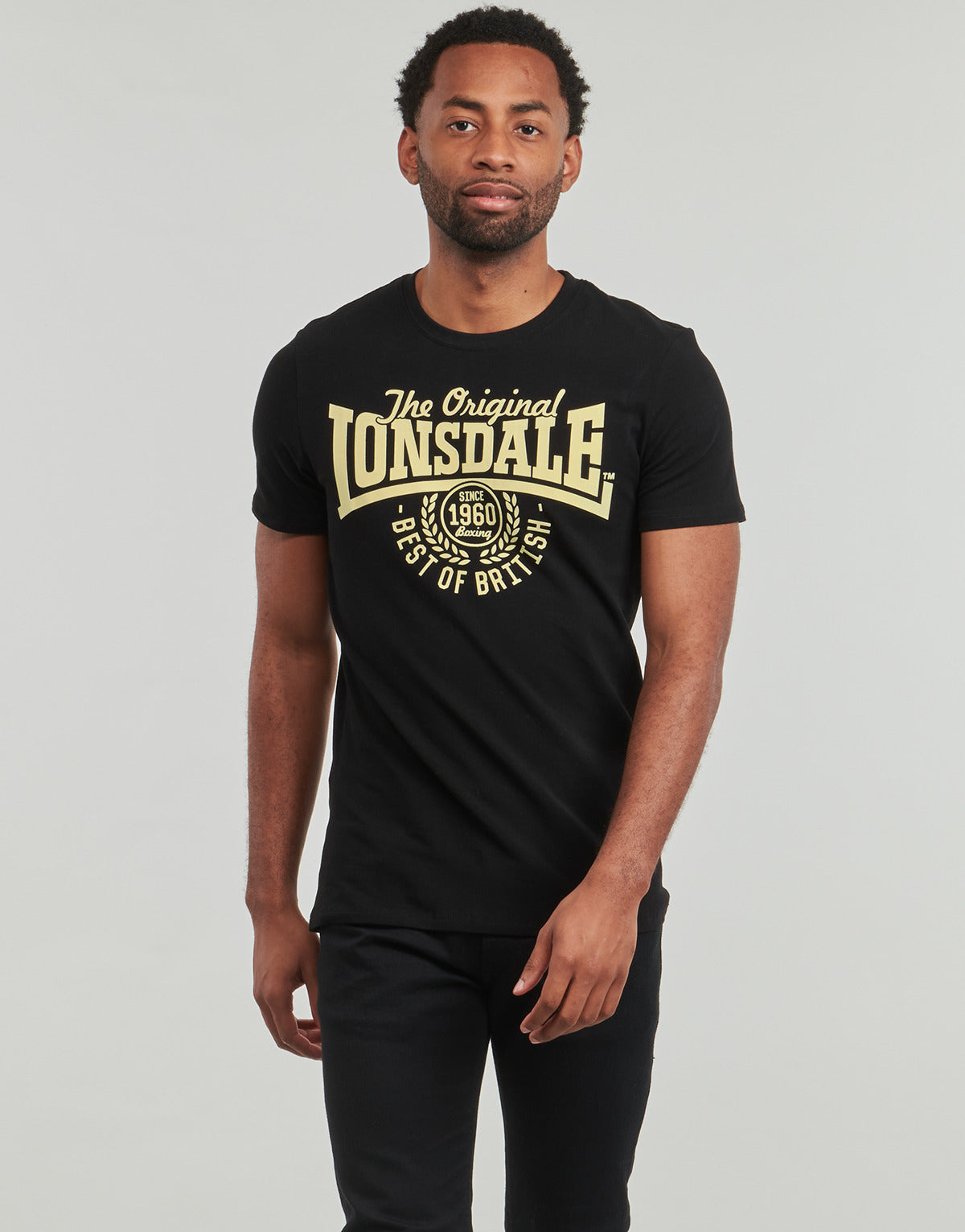 T-shirt Uomo Lonsdale BETHERSDEN Nero