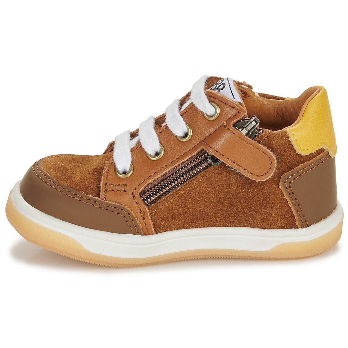 Scarpe bambini ragazzo GBB  TIAGO  Marrone