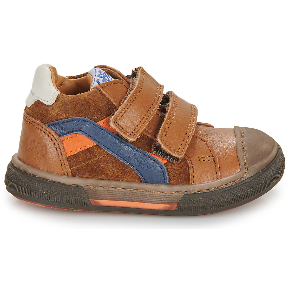 Scarpe bambini ragazzo GBB  LUIZ  Marrone