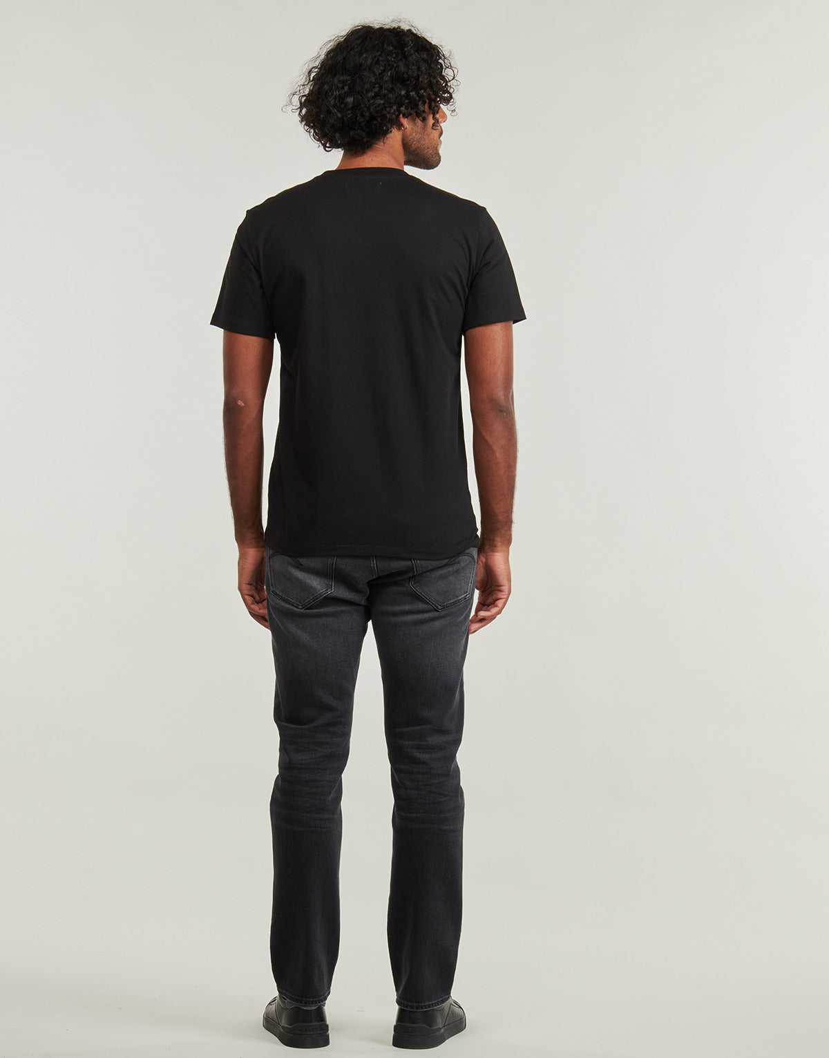 T-shirt Uomo Replay ELIA Nero