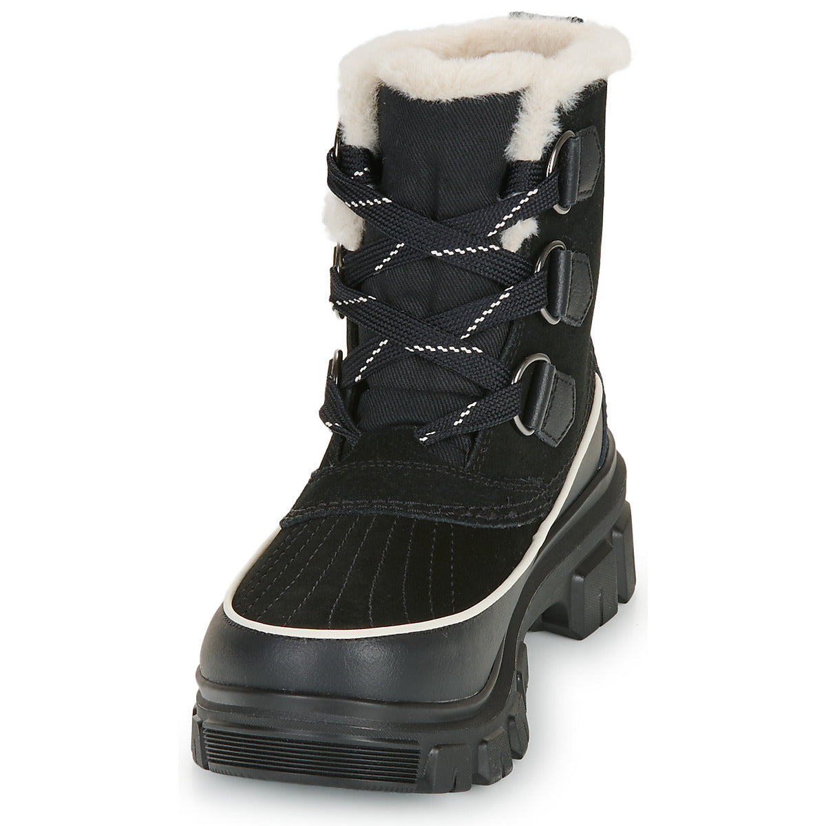 Scarpe da neve Donna Sorel 010 BLACK FAWN Nero
