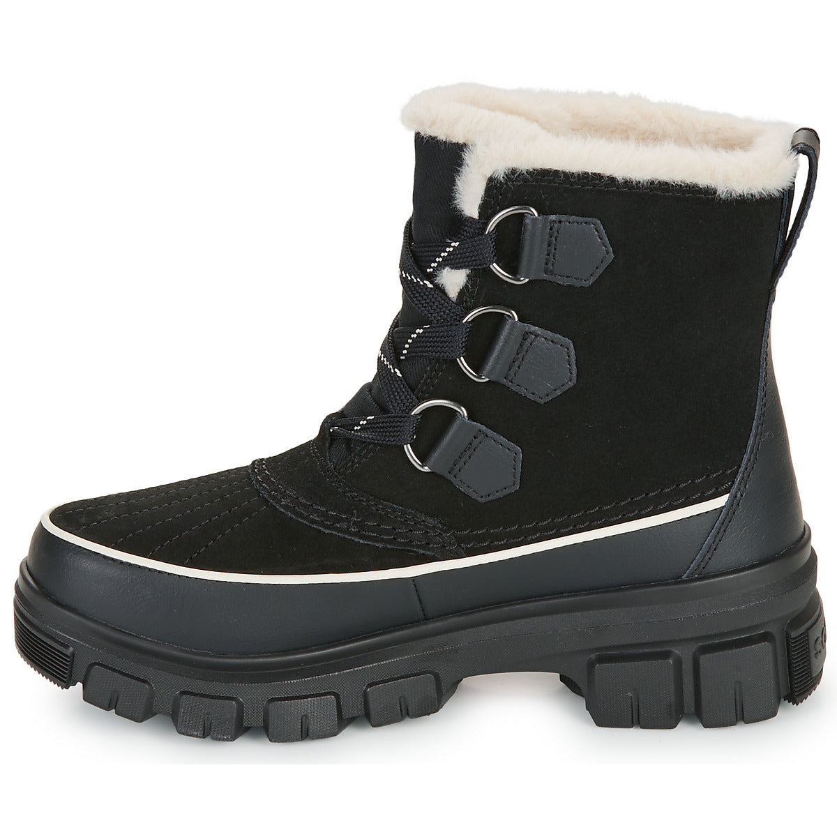 Scarpe da neve Donna Sorel 010 BLACK FAWN Nero