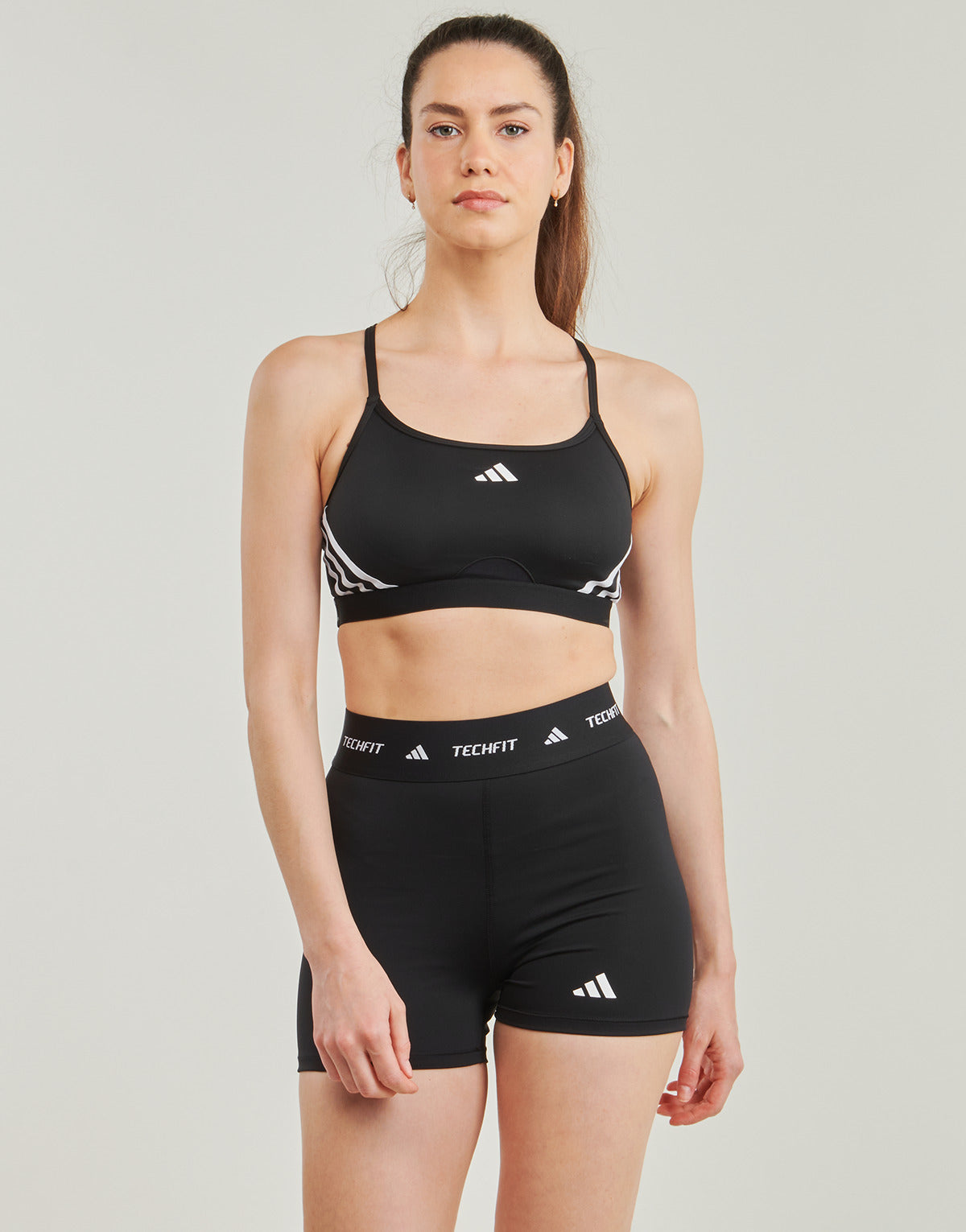 Reggiseno sportivo Donna adidas  Aeroreact Bra for Training  Nero