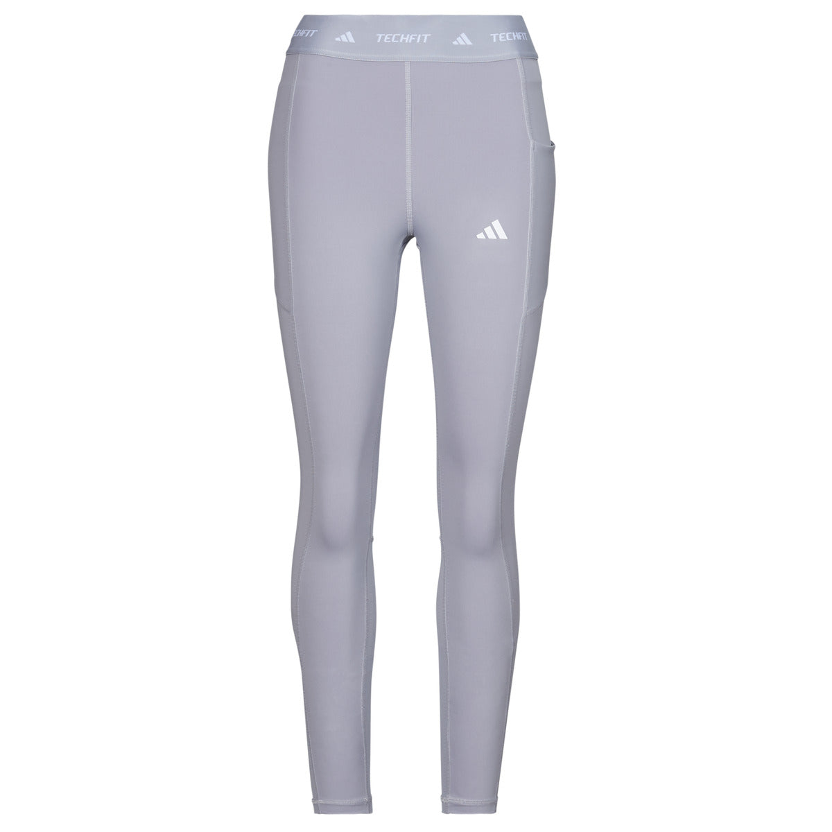 Collant Donna adidas  TECHFIT Stash Pocket Full-Length Leggings  Grigio